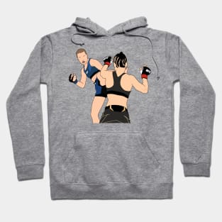 namajunas kick the zhang Hoodie